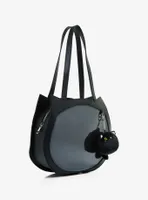 Black Cat Figural Tote Bag