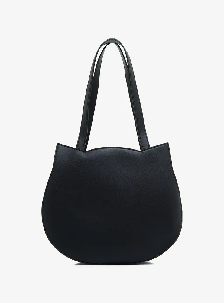 Black Cat Figural Tote Bag