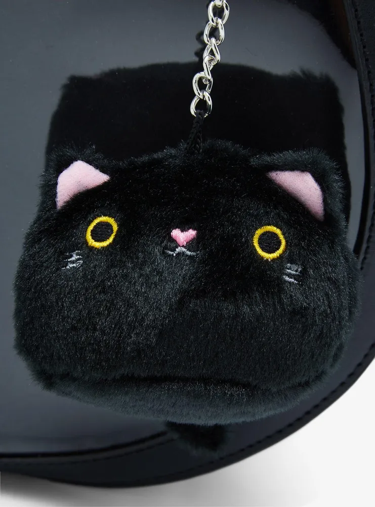 Black Cat Figural Tote Bag