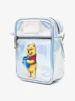 Disney100 Winnie the Pooh Pose Iridescent Holographic Crossbody Bag and Wallet