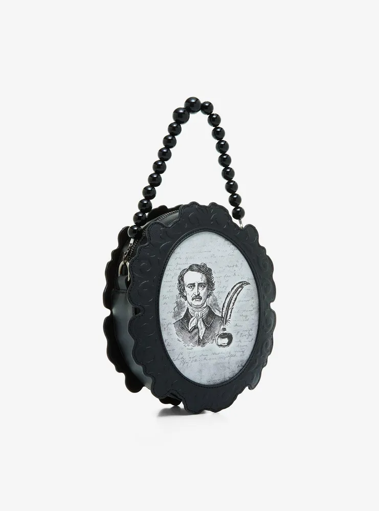 Edgar Allan Poe Cameo Crossbody Bag