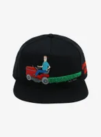 King Of The Hill Hank Hill Lawnmower Snapback Hat