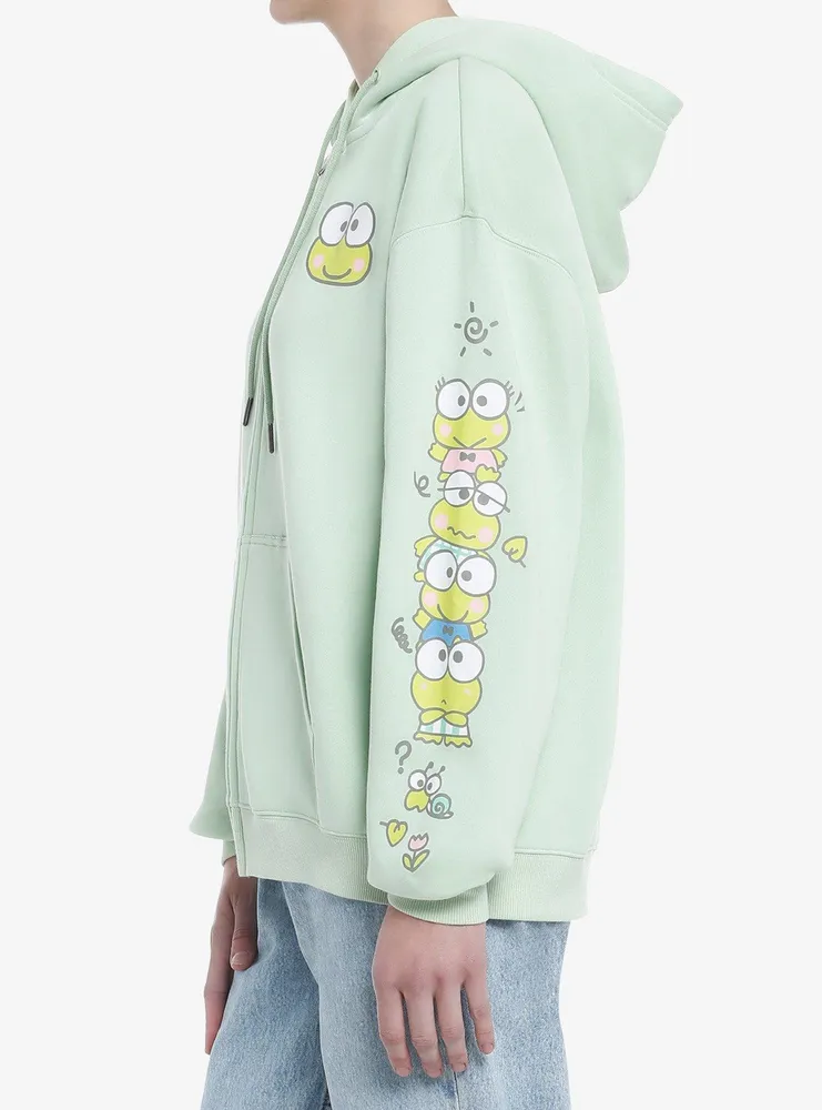 Keroppi Donut Pond Girls Hoodie