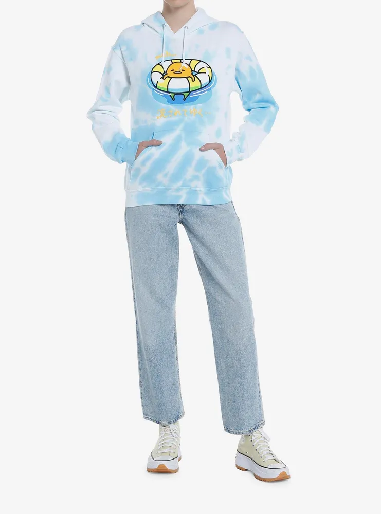 Gudetama Pool Tie-Dye Girls Hoodie