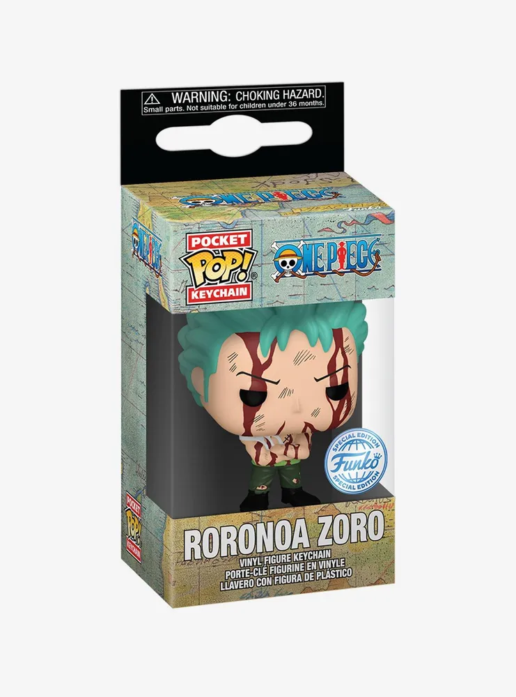 Funko Pocket Pop! One Piece Roronoa Zoro Vinyl Keychain - BoxLunch Exclusive
