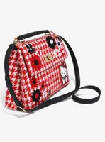 Sanrio Hello Kitty Floral Houndstooth Crossbody Bag - BoxLunch Exclusive