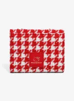 Sanrio Hello Kitty Floral Houndstooth Small Wallet - BoxLunch Exclusive