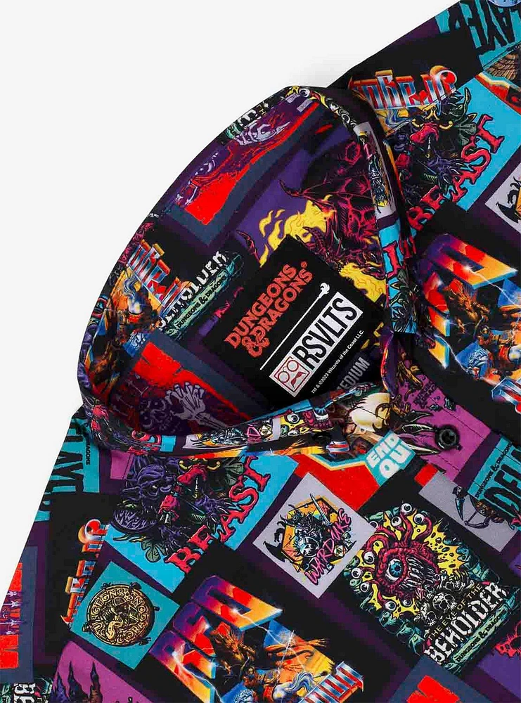 RSVLTS Dungeons & Dragons "Monsters of the Quest" Button-Up Shirt