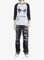 The Crow Eyes Raglan T-Shirt