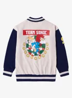 Sonic the Hedgehog Team Youth Varsity Jacket - BoxLunch Exclusive