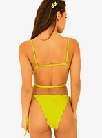 Dippin' Daisy's Sage Swim Top Lime Sorbet Green