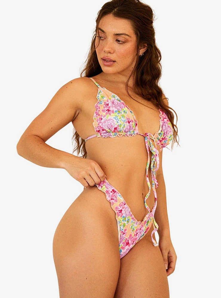 Dippin' Daisy's Rose Swim Bottom Garden Gables Floral