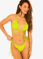 Dippin' Daisy's Love Affair Swim Bottom Lime Sorbet Green