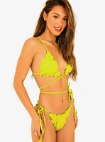 Dippin' Daisy's Love Affair Swim Bottom Lime Sorbet Green