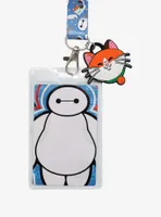 Disney Big Hero 6 Baymax & Mochi Allover Print Lanyard - BoxLunch Exclusive