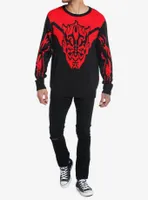 Our Universe Star Wars Darth Maul Intarsia Sweater