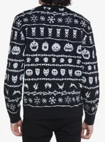 The Nightmare Before Christmas Fair Isle Intarsia Sweater