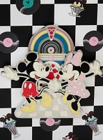 Loungefly Disney Mickey Mouse & Minnie Mouse Jukebox Dance Moving Enamel Pin