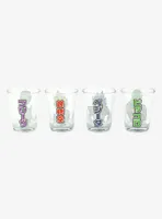 Dragon Ball Z Heroes and Villains Character Mini Glass Set