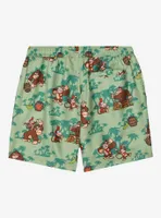 OppoSuits Nintendo Donkey Kong & Diddy Allover Print Shorts