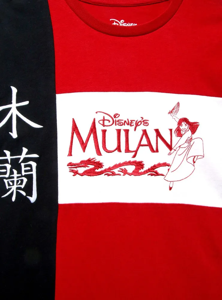 Disney Mulan Panel Icons T-Shirt