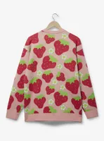 Strawberry Shortcake Allover Print Women's Cardigan - BoxLunch Exclusive