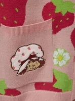 Strawberry Shortcake Allover Print Women's Cardigan - BoxLunch Exclusive