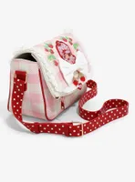 Strawberry Shortcake Gingham Bow Crossbody Bag — BoxLunch Exclusive