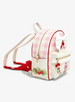 Strawberry Shortcake Gingham Bow Mini Backpack — BoxLunch Exclusive