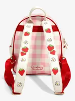 Strawberry Shortcake Gingham Bow Mini Backpack — BoxLunch Exclusive