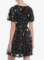 Star Wars Metallic Foil Flutter Dress