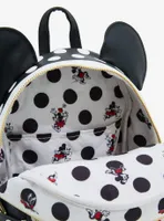 Loungefly Disney Minnie Mouse Black and Red Polka Dot Mini Backpack