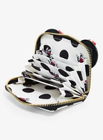 Loungefly Disney Minnie Mouse Black and Red Polka Dot Wallet