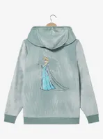 Disney Frozen Elsa Portrait Women's Plus Zippered Hoodie - BoxLunch Exclusive