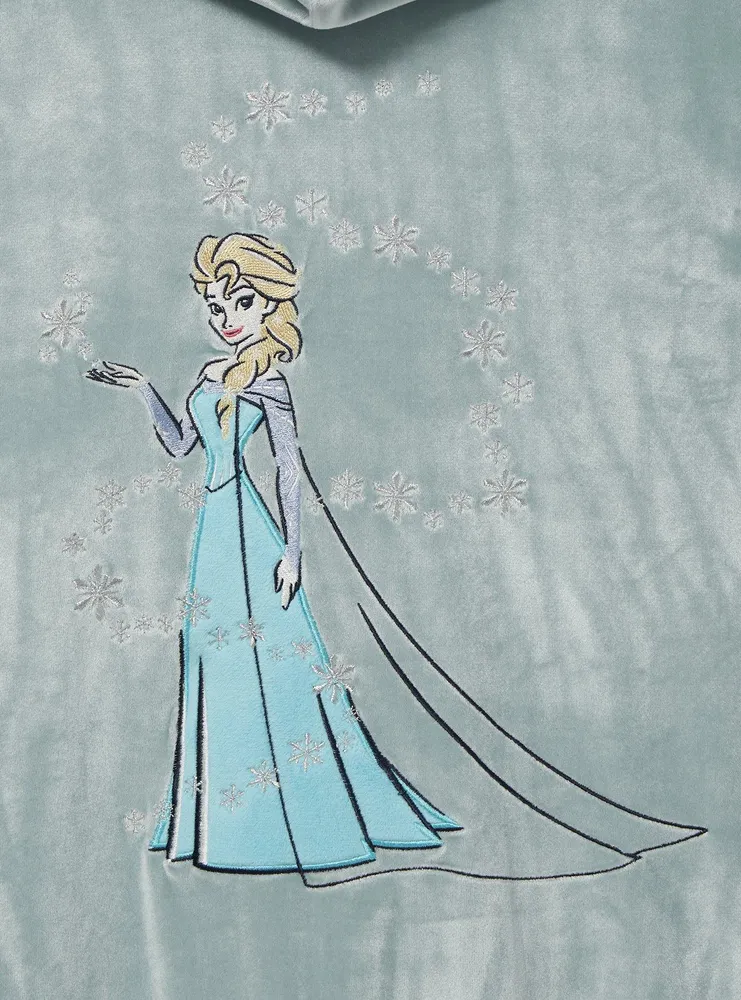 Disney Frozen Elsa Portrait Women's Plus Zippered Hoodie - BoxLunch Exclusive