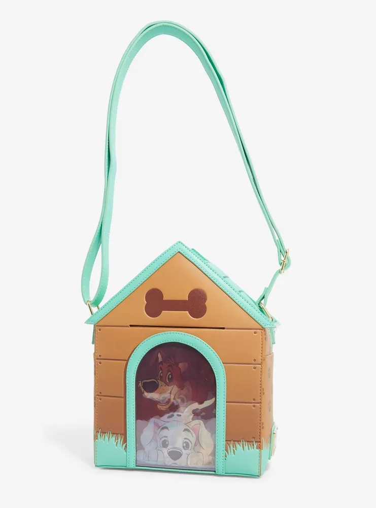 Loungefly Disney Doghouse Lenticular Crossbody Bag