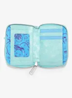 Loungefly Disney The Little Mermaid Glitter Portrait Small Zip Wallet - BoxLunch Exclusive