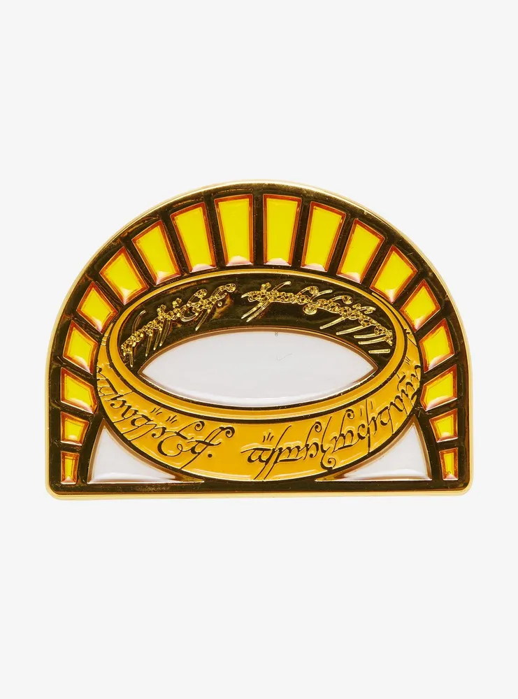 The Lord of the Rings One Ring Stained Glass Enamel Pin - BoxLunch Exclusive 