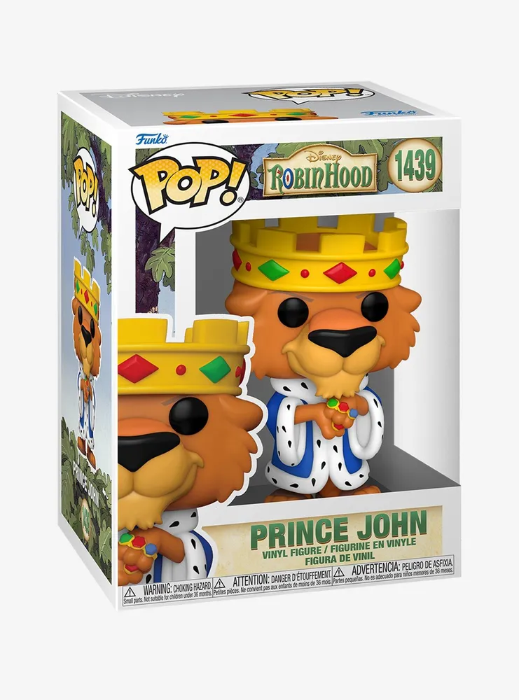 Funko Pop! Disney Robin Hood Prince John Vinyl Figure