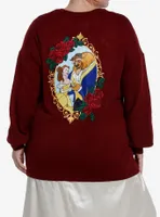 Her Universe Disney Beauty And The Beast Enchanted Objects Girls Cardigan Plus