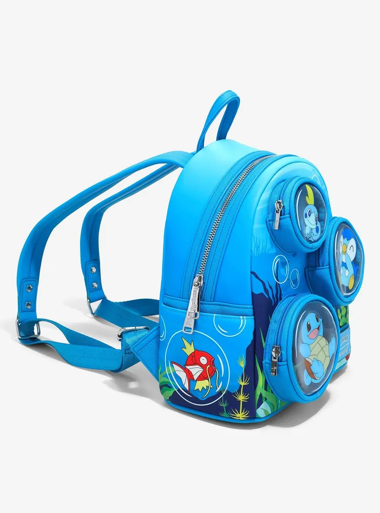 Loungefly Pokémon Squirtle Water Type Bubbles Mini Backpack - BoxLunch Exclusive