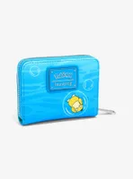 Loungefly Pokémon Water Type Bubbles Small Zippered Wallet - BoxLunch Exclusive