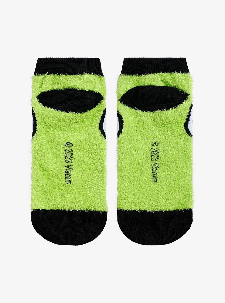 Invader Zim GIR Fuzzy No-Show Socks