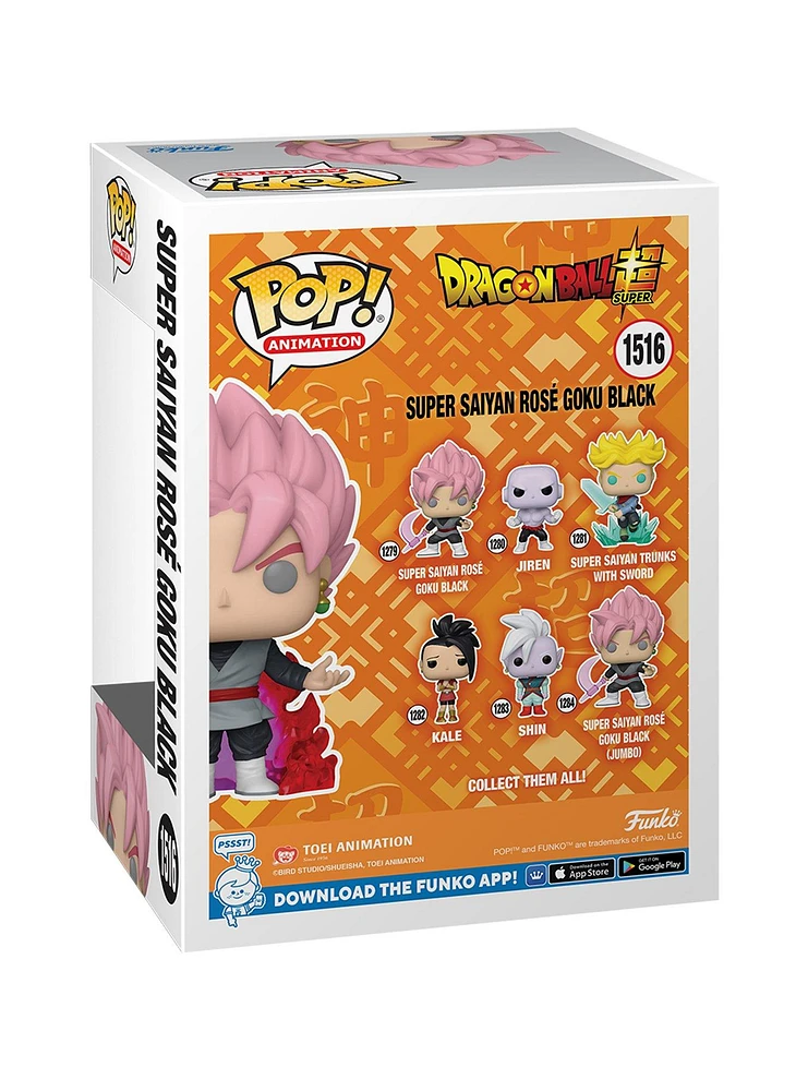 Funko Dragon Ball Super Pop! Animation Super Saiyan Rose Goku Black Vinyl Figure Hot Topic Exclusive