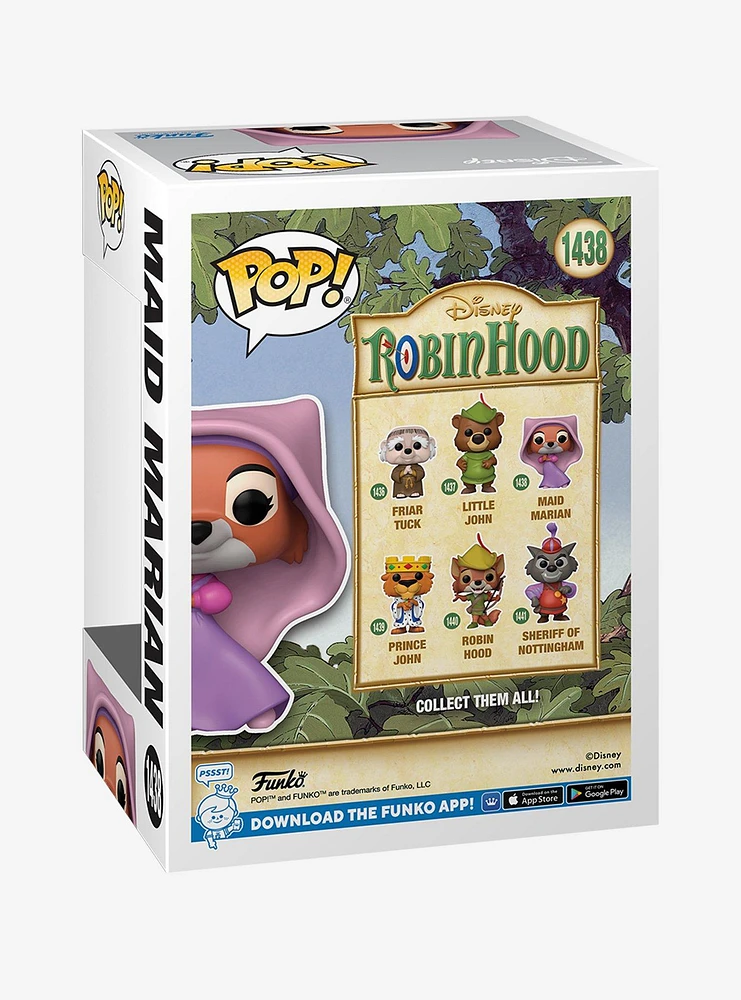 Funko Disney Robin Hood Pop! Maid Marian Vinyl Figure