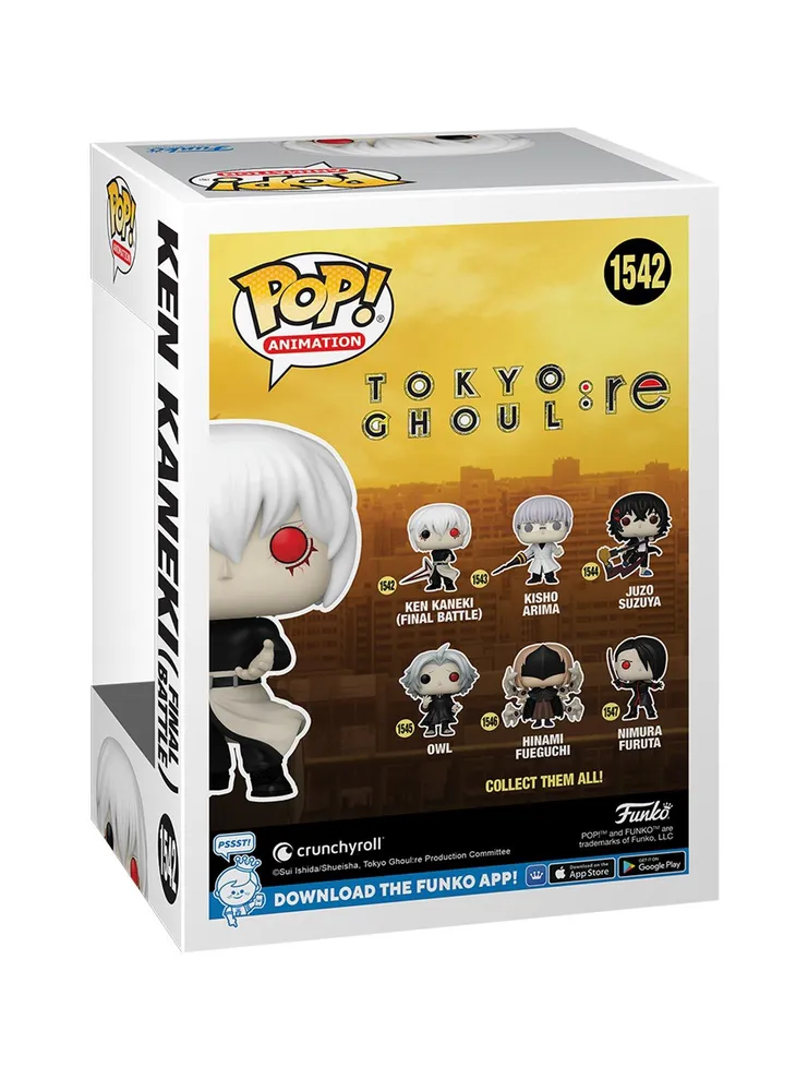 Funkp Tokyo Ghoul:Re Pop! Animation Ken Kaneki (Final Battle) Vinyl Figure