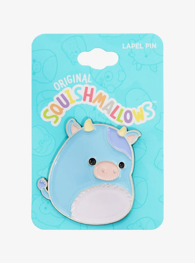 Squishmallows Clayton the Cow Enamel Pin - BoxLunch Exclusive