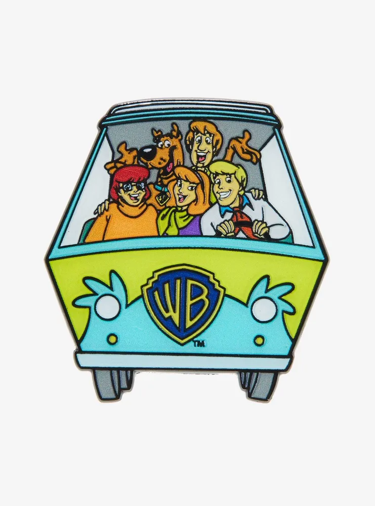 Warner Bros. 100 Scooby-Doo! Mystery Machine Group Portrait Enamel Pin - BoxLunch Exclusive