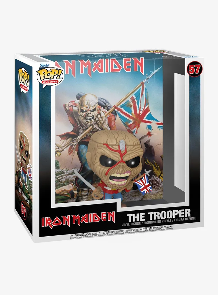 Funko Pop! Albums Iron Maiden The Trooper Vinyl Figure