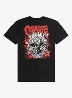 Marvel Spider-Man Carnage Skull T-Shirt